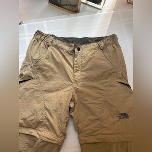 The North Face Khaki Hiking Pants size L